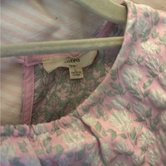 Entro Floral Ruffle Dress - Picture 4 of 4